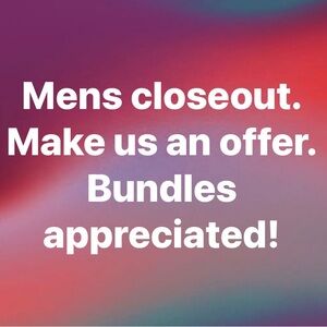 Men's pants Closeout Offer